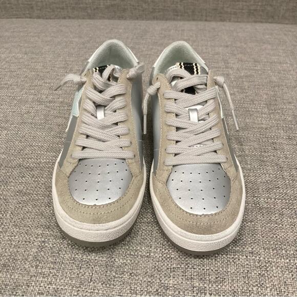 NEW Shu Shop Paz Mini Sneakers in Sterling Brand New in Box Size 2 - Picture 2 of 6